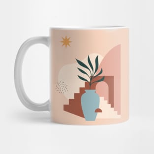 Plant in a Pot - Modern Abstract Art Mug